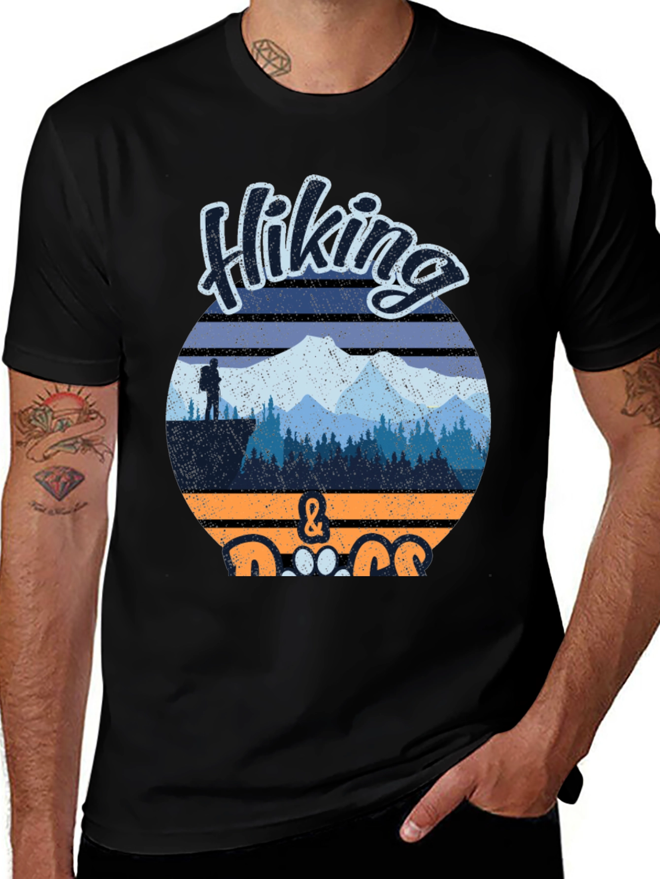 Hiking and Beers Graphic Tee
