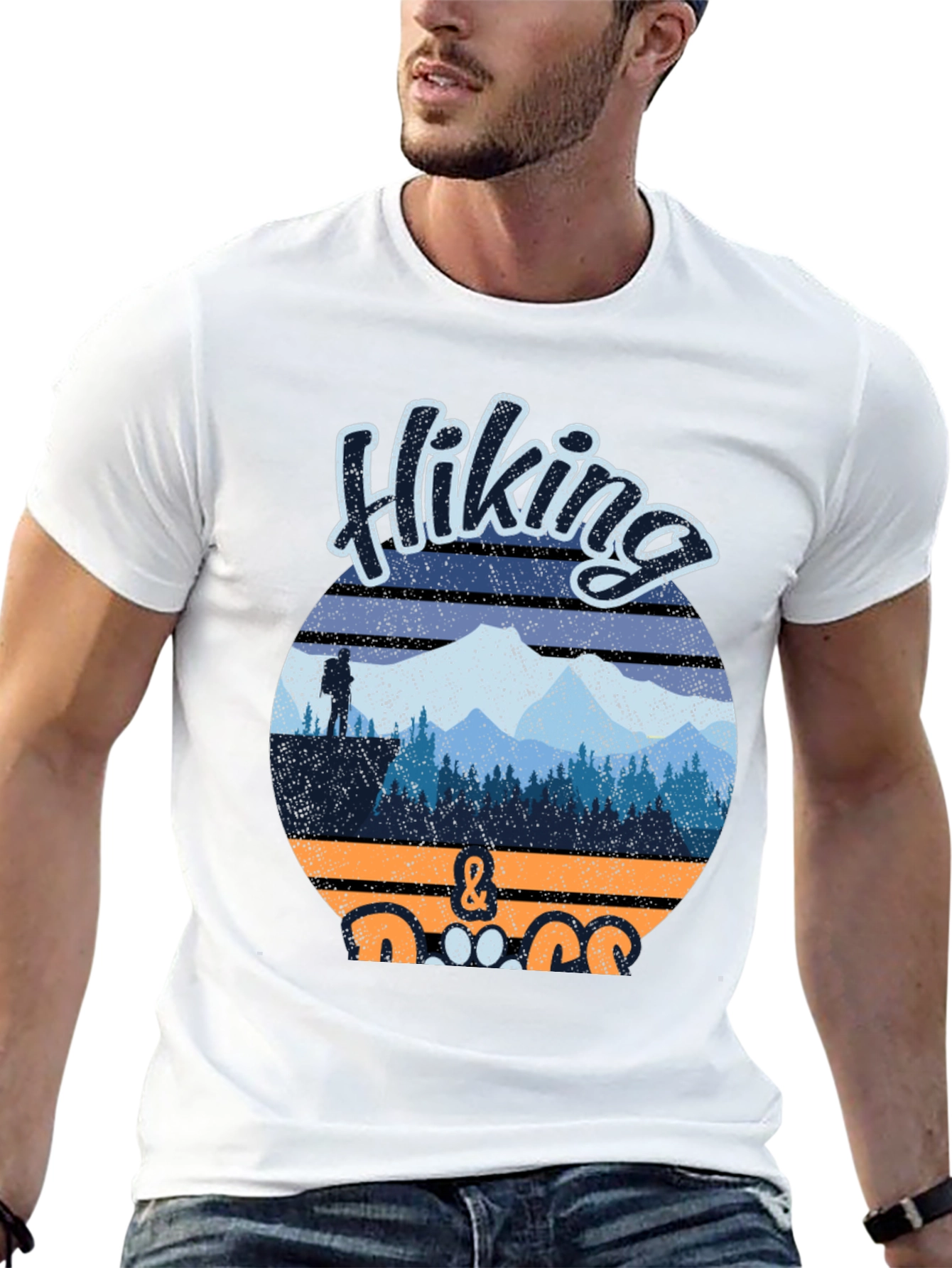 Hiking and Beers Graphic Tee