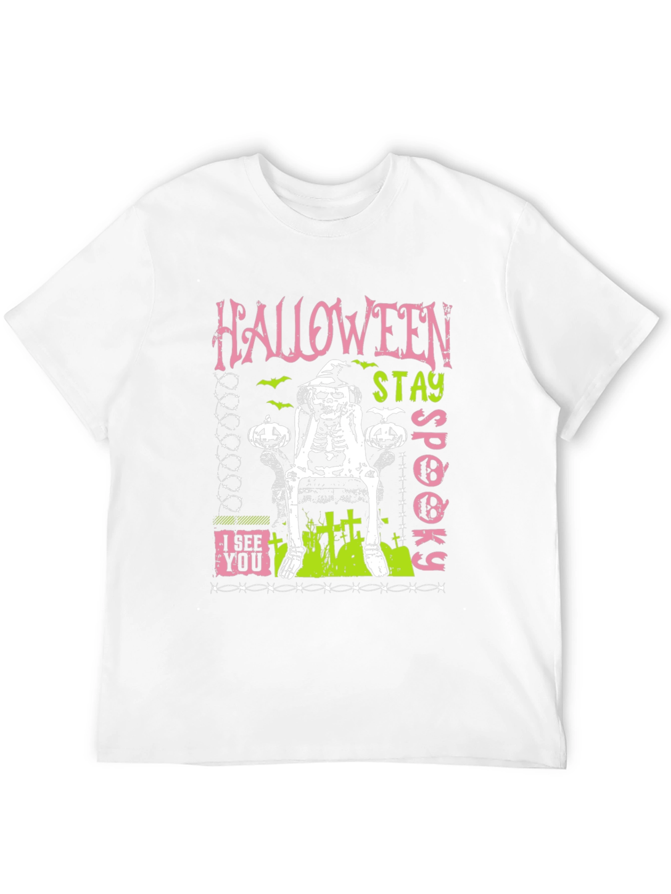 Halloween Stay Spooky Skeleton T-Shirt