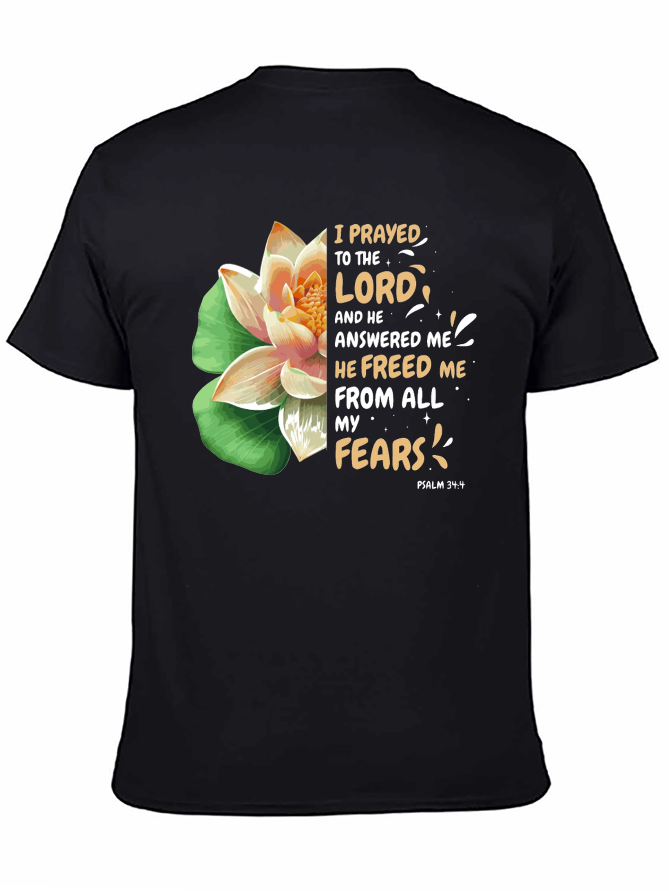 Faith-Inspired T-Shirt: I Prayed to The Lord