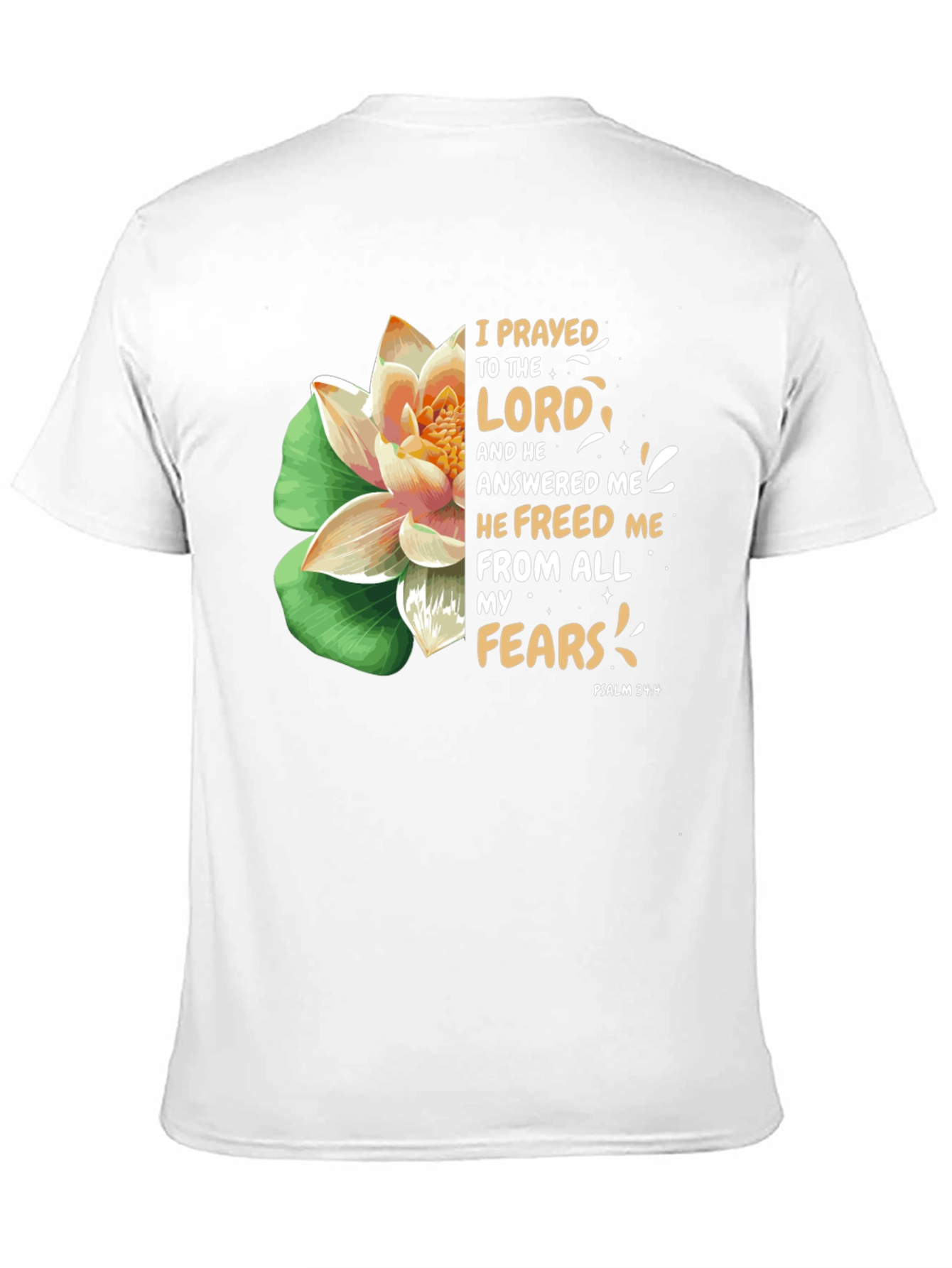 Faith-Inspired T-Shirt: I Prayed to The Lord