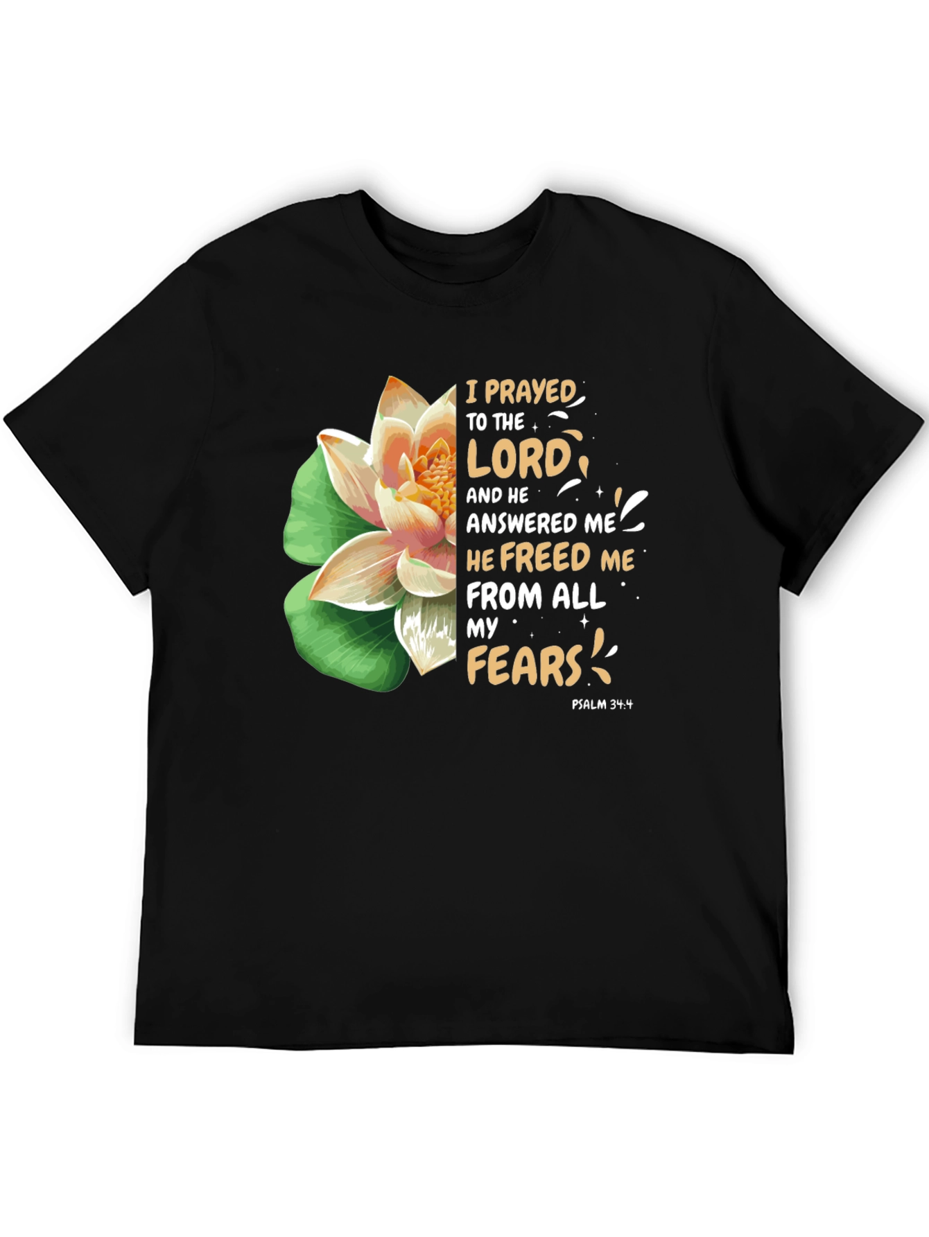 Faith-Inspired T-Shirt: I Prayed to The Lord