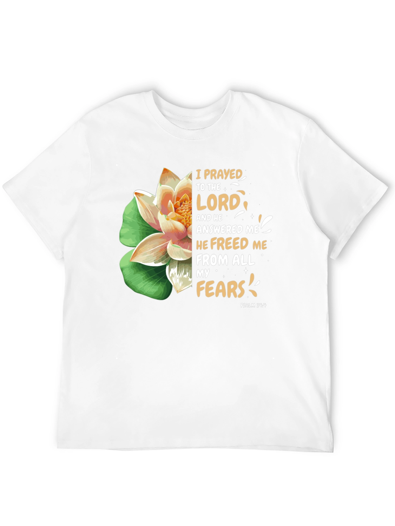 Faith-Inspired T-Shirt: I Prayed to The Lord