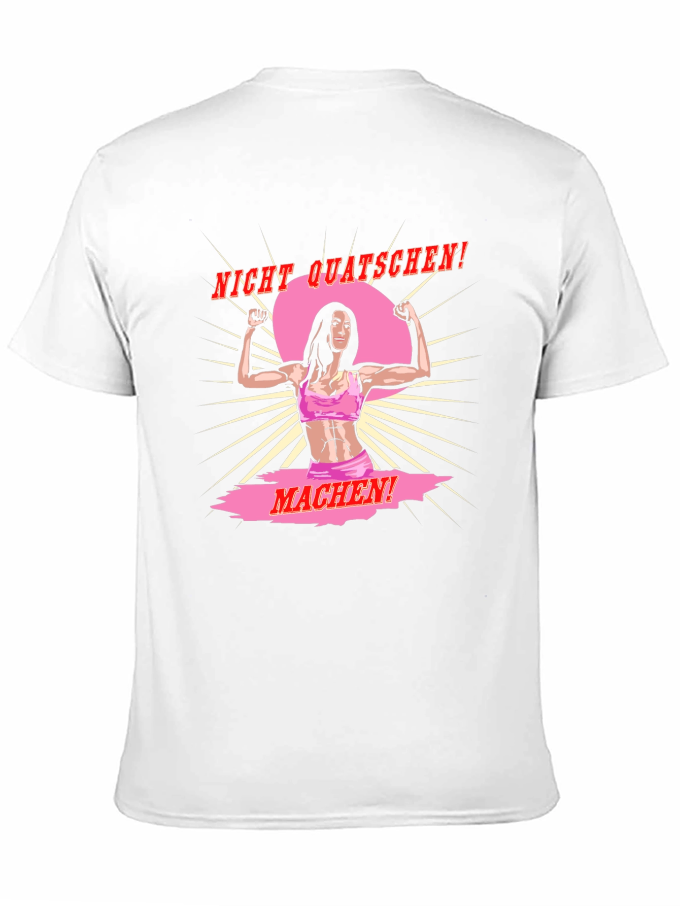 NIGHT QUATSCHEN! MACHEN! Black Graphic Tee