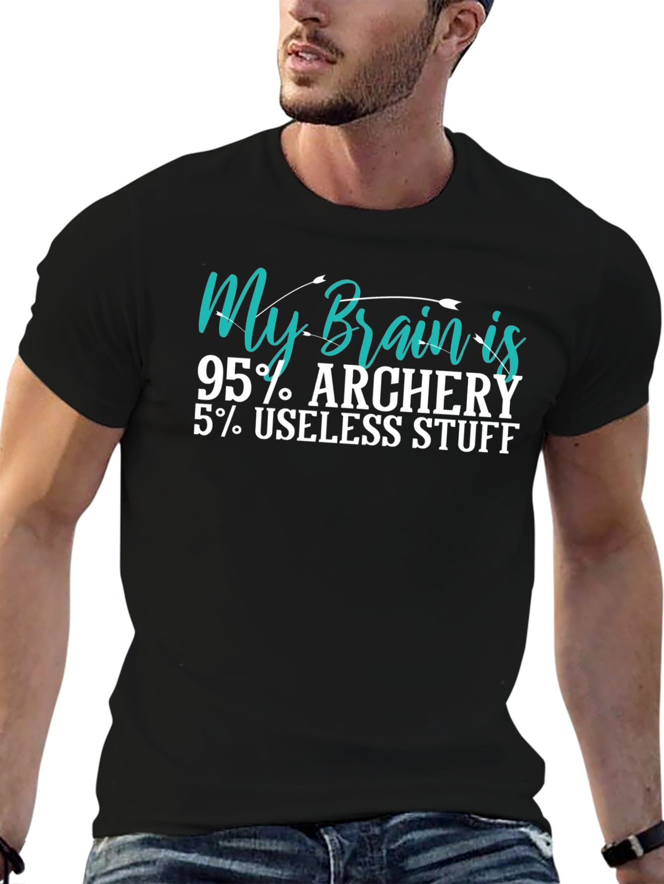 My Brain is 95% Archery T-Shirt