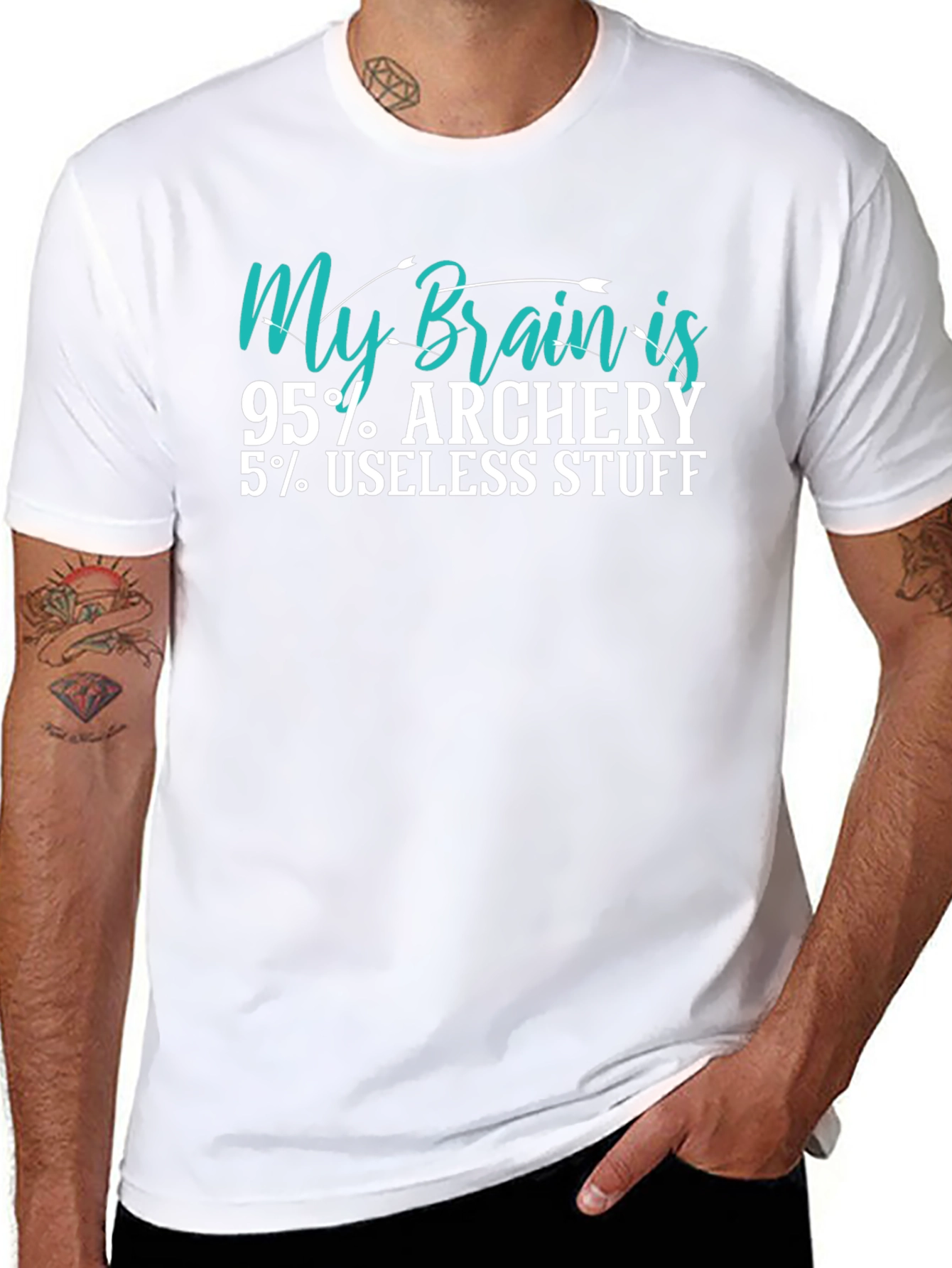 My Brain is 95% Archery T-Shirt