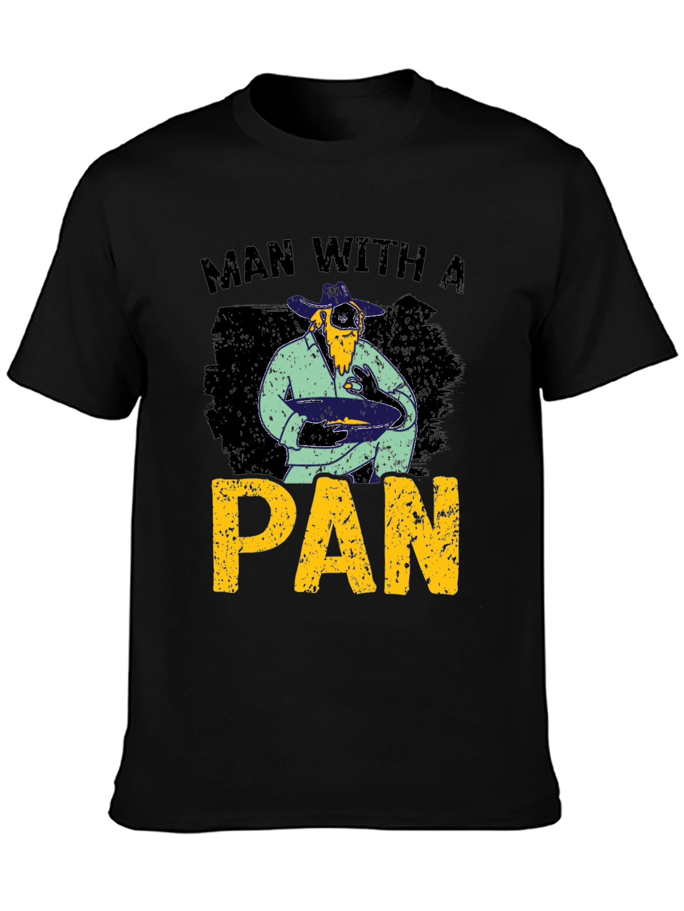 Man With A Pan Graphic T-Shirt