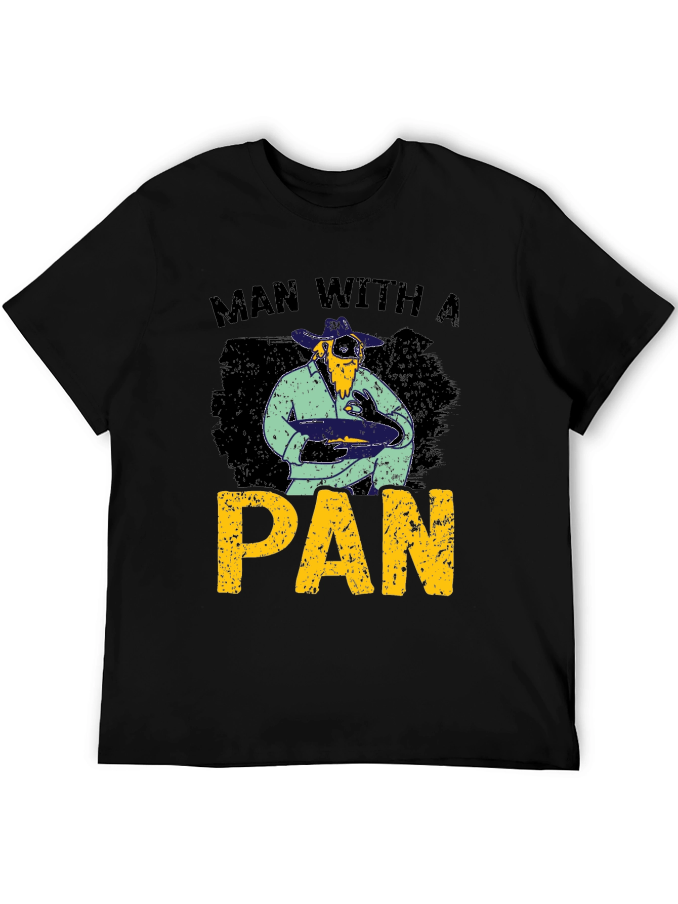 Man With A Pan Graphic T-Shirt