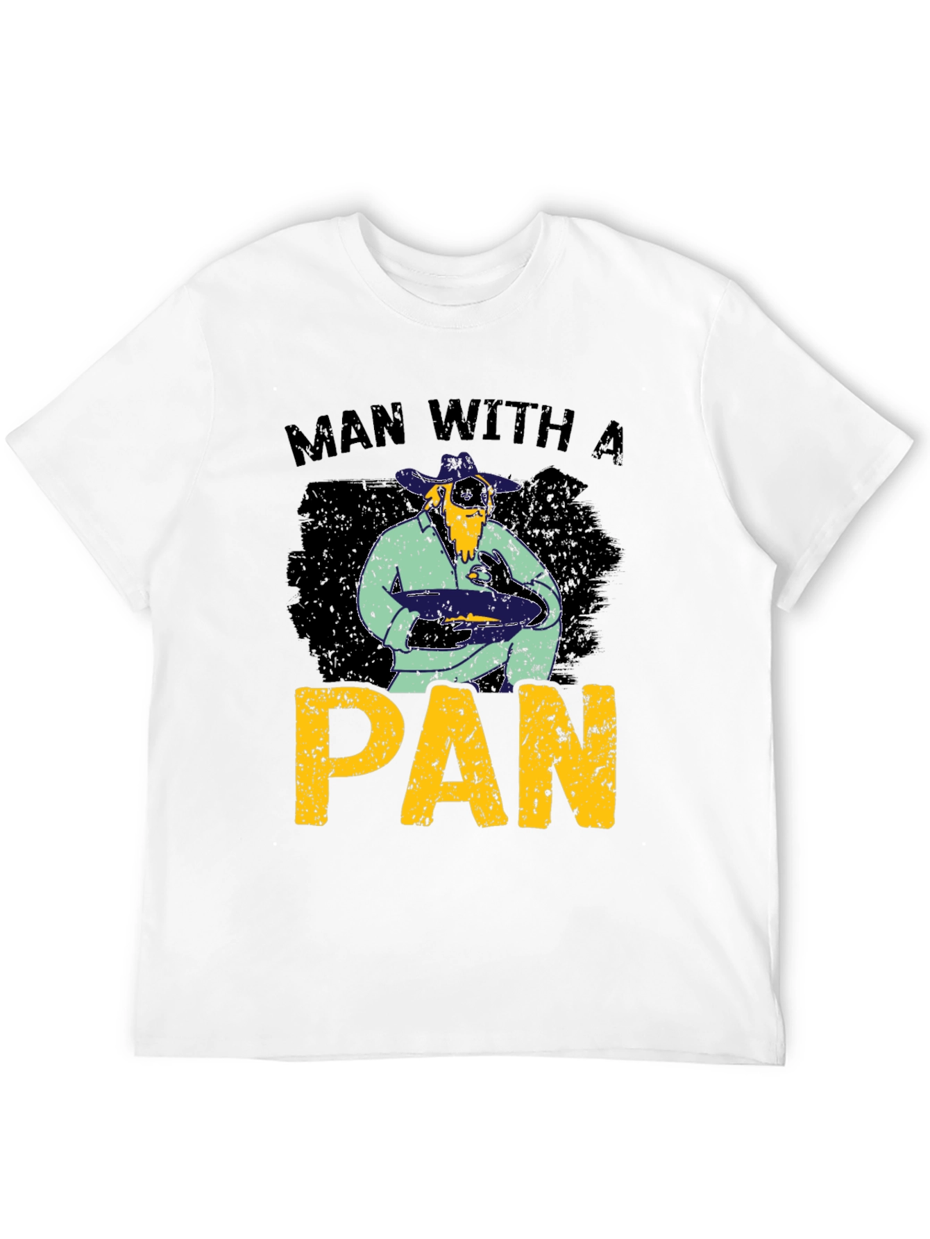 Man With A Pan Graphic T-Shirt