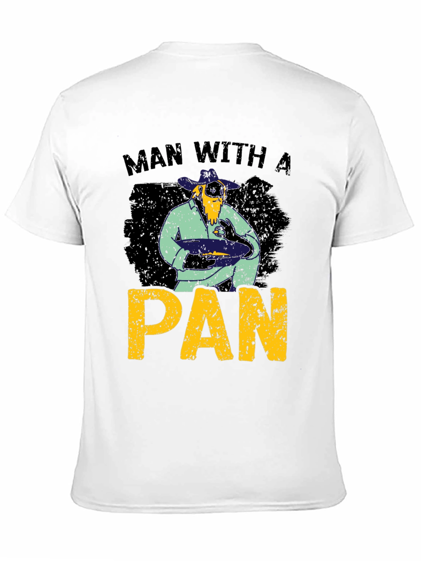 Man With A Pan Graphic T-Shirt