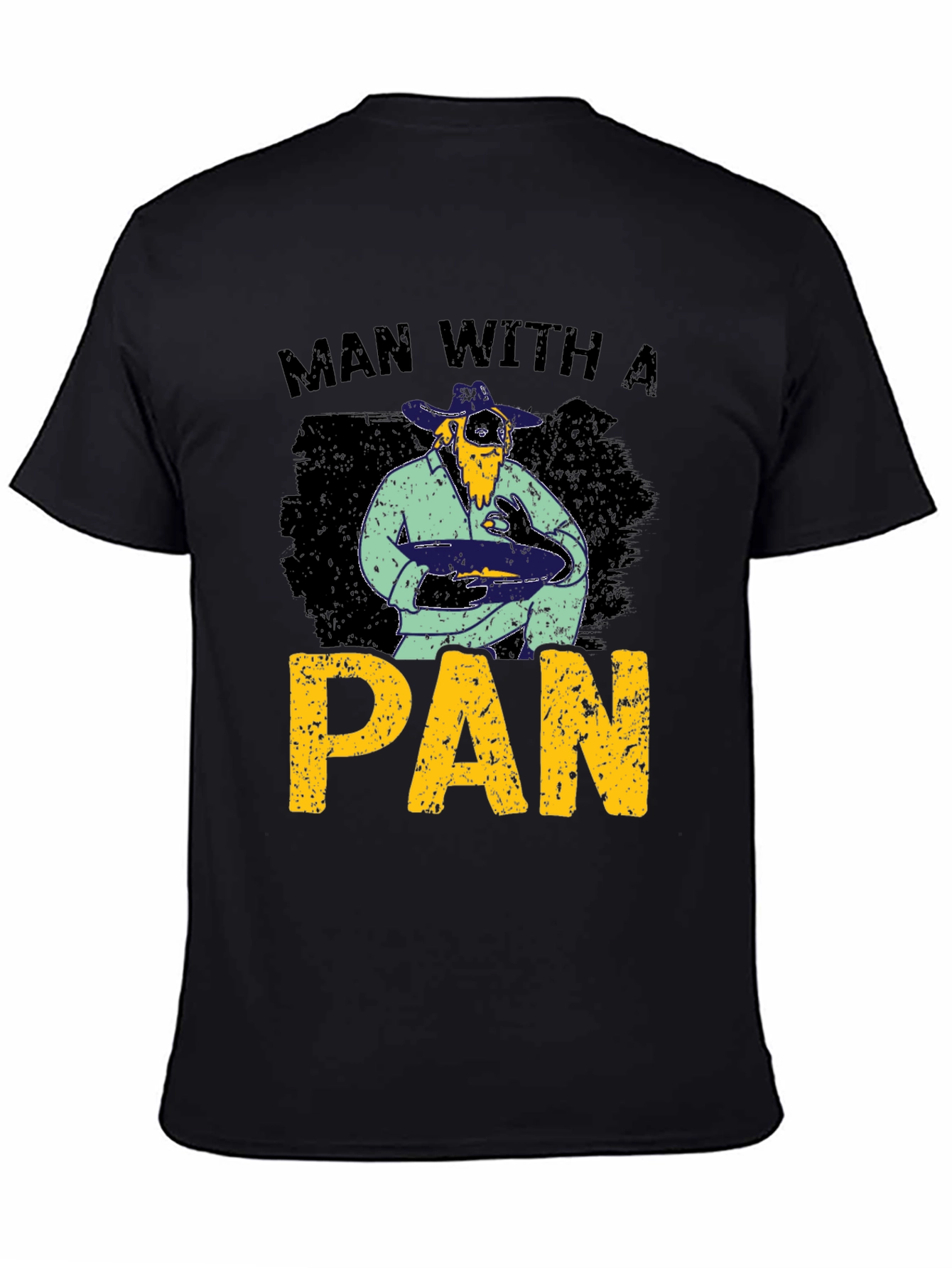 Man With A Pan Graphic T-Shirt