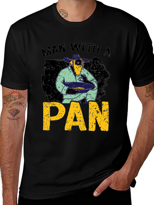 Man With A Pan Graphic T-Shirt