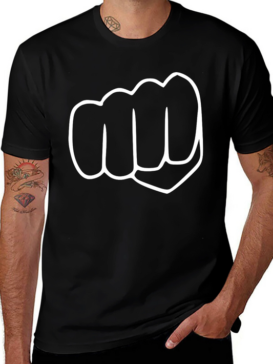 Fist Graphic Black T-Shirt