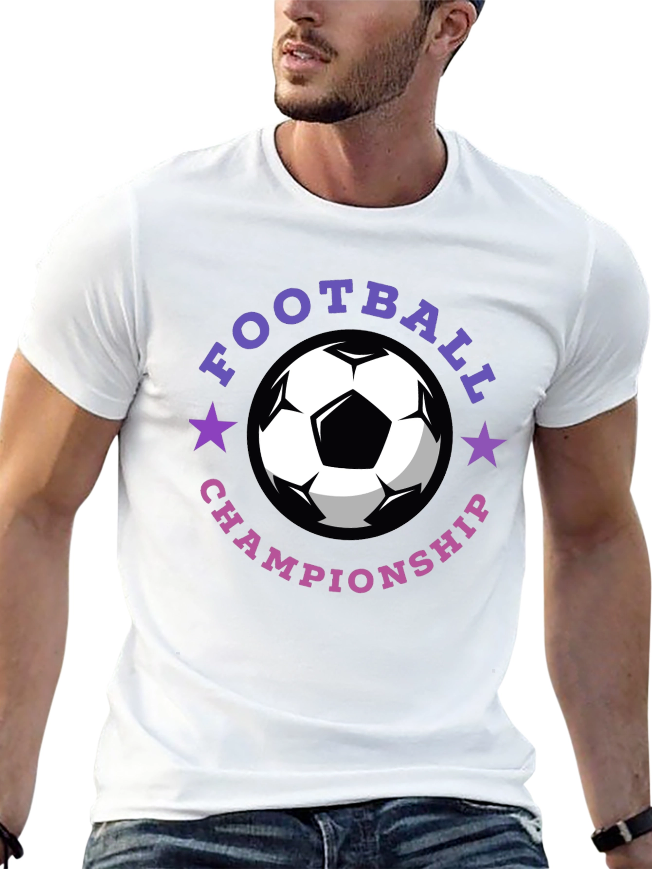 Football Championship Graphic T-Shirt