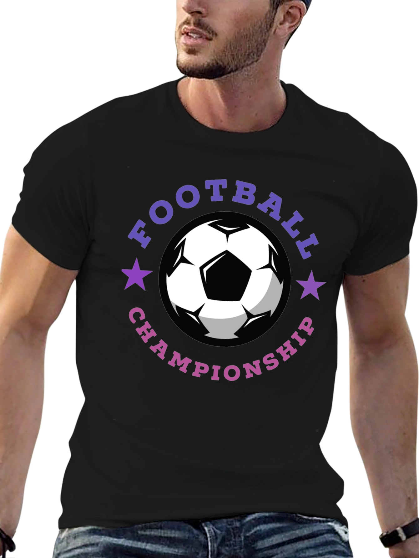 Football Championship Graphic T-Shirt