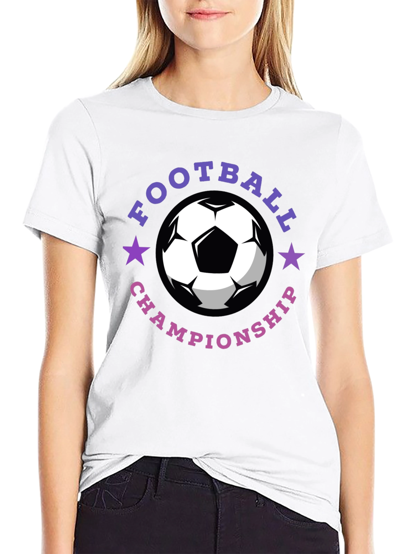 Football Championship Graphic T-Shirt