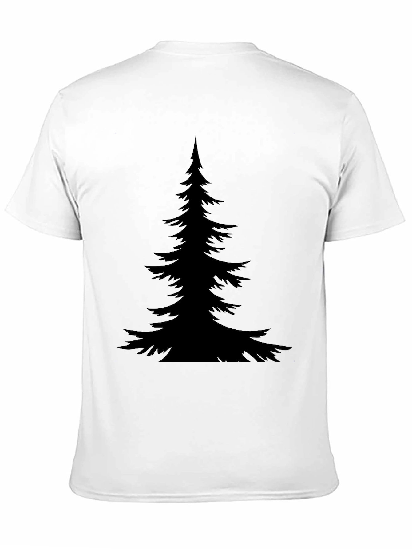 Black Tree Graphic Tee - Mens Casual Shirt