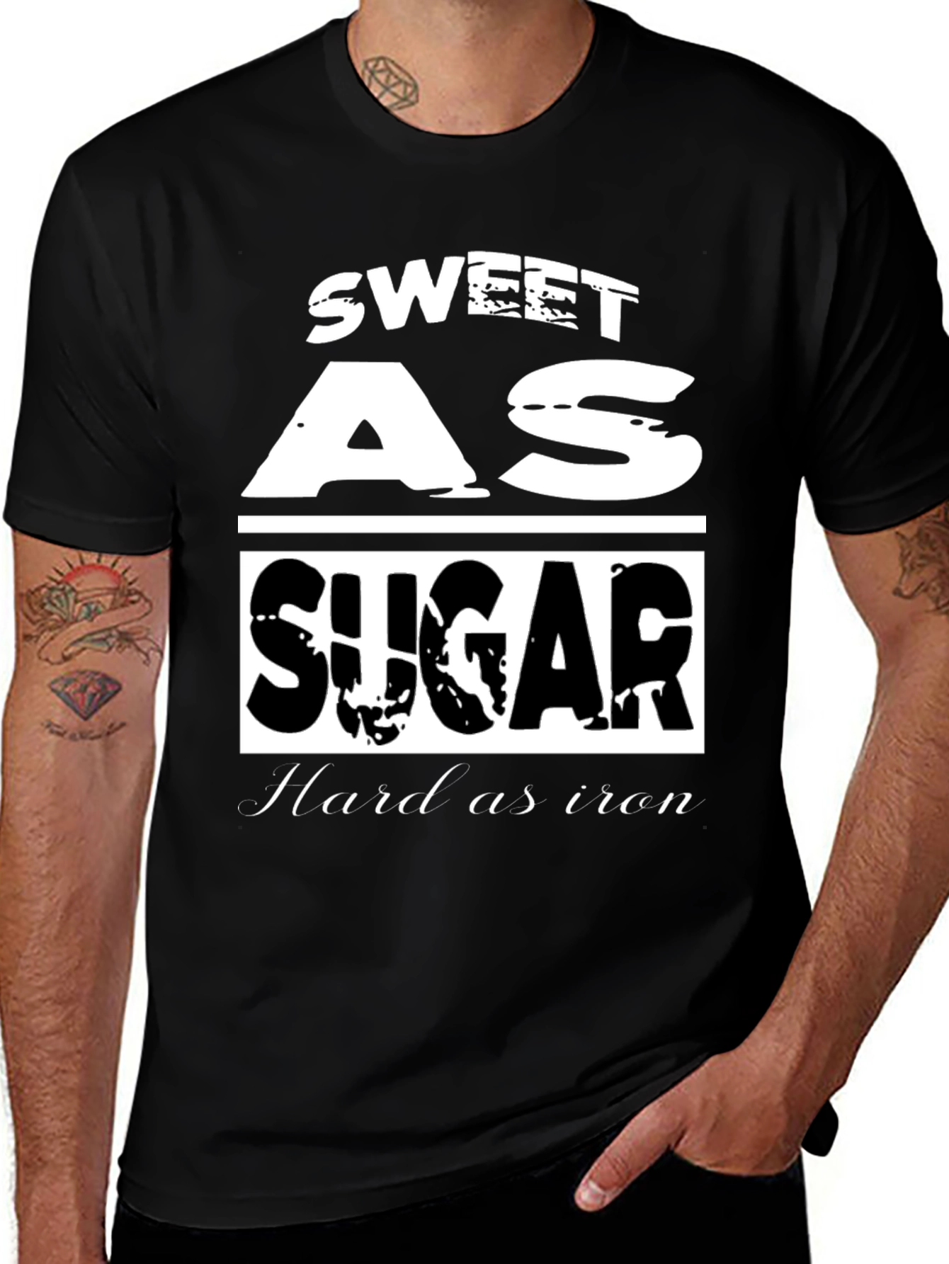 Sweet as Sugar Hard as Iron Graphic Tee