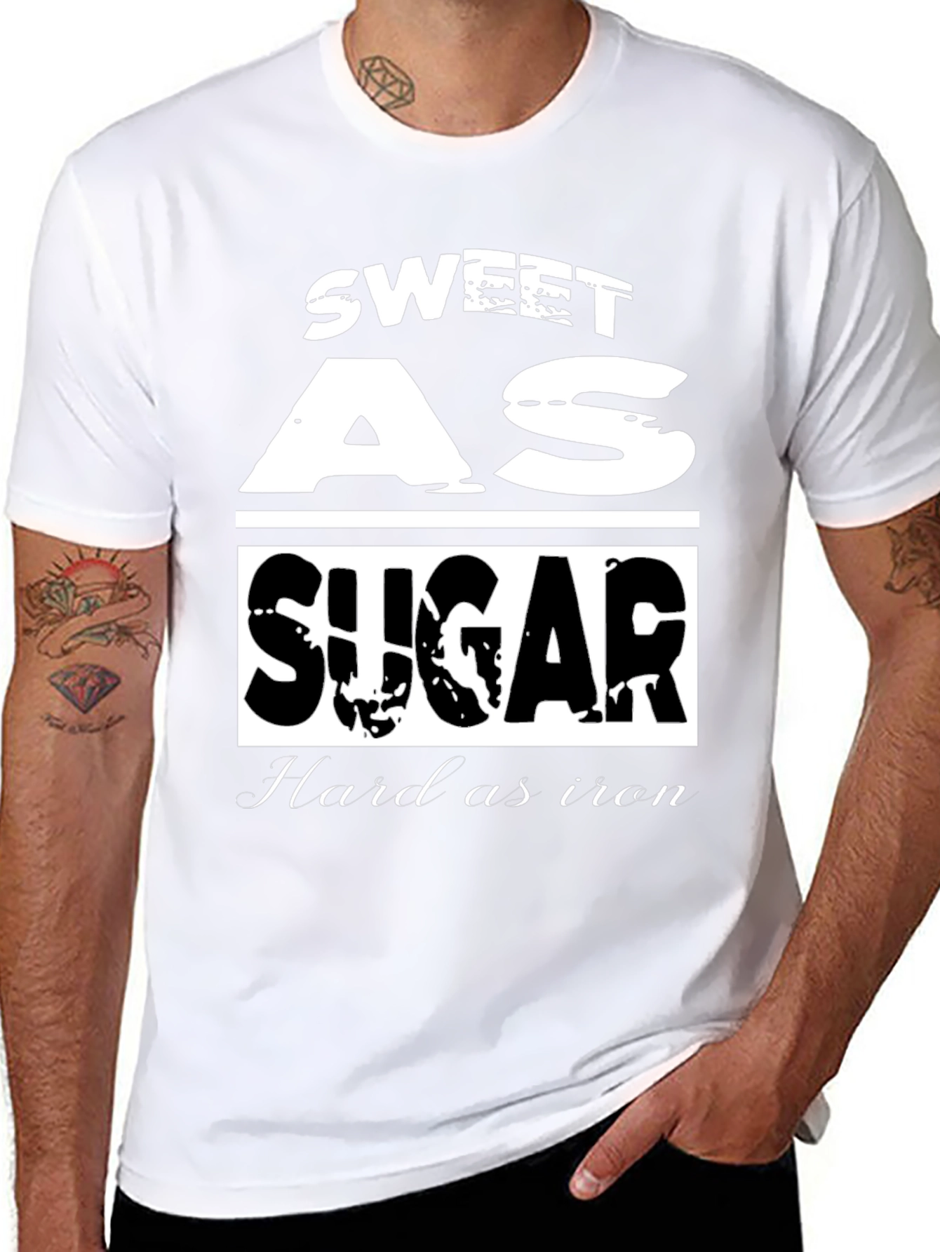 Sweet as Sugar Hard as Iron Graphic Tee