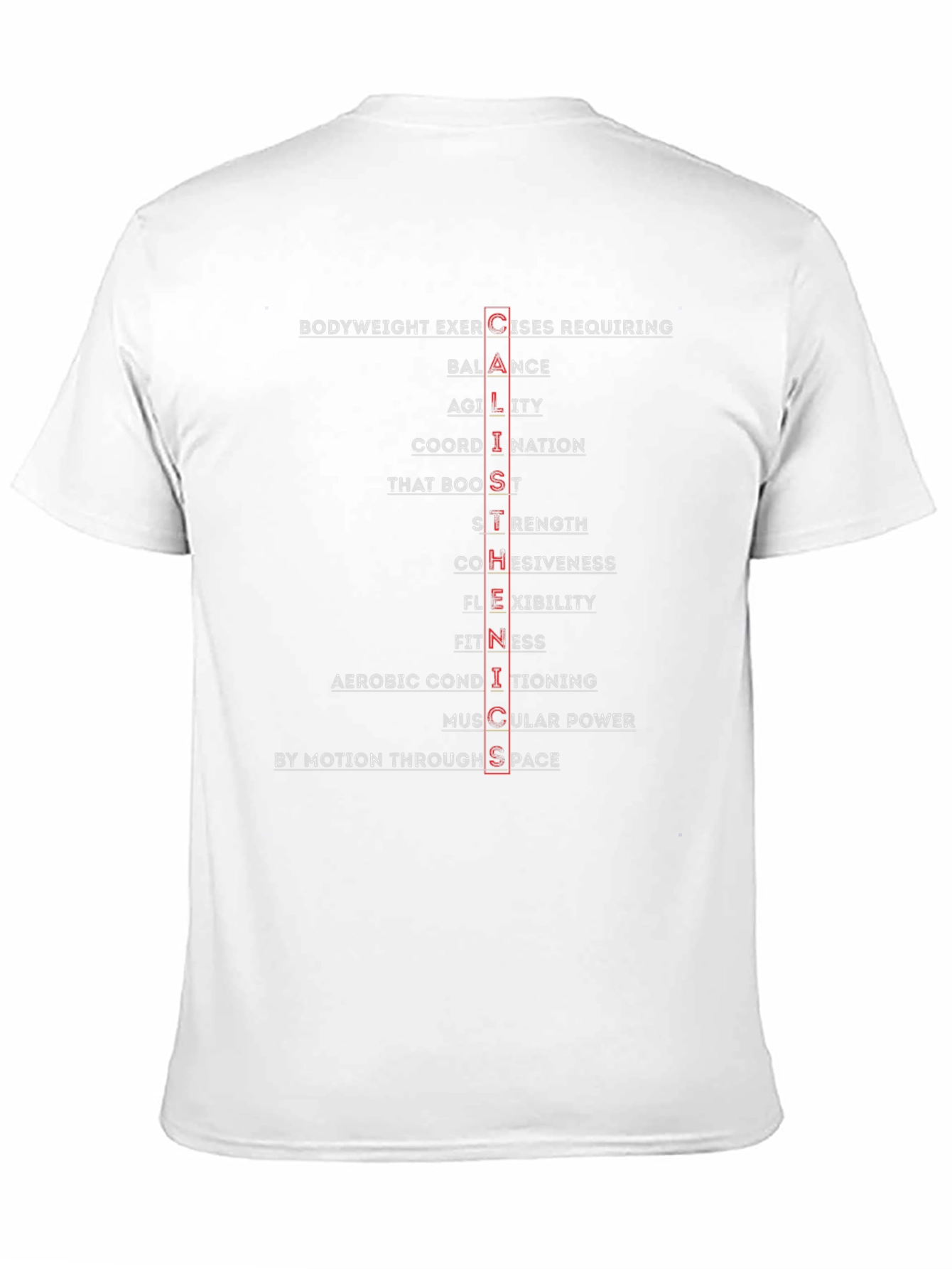 Calisthenics Bodyweight Workout T-Shirt