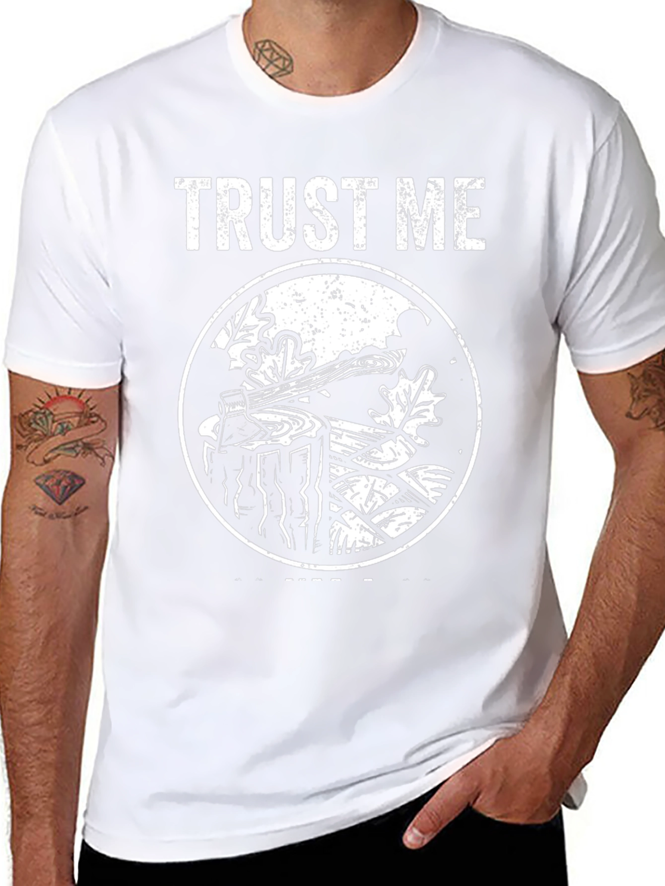 Trust Me Lumberjack Tee