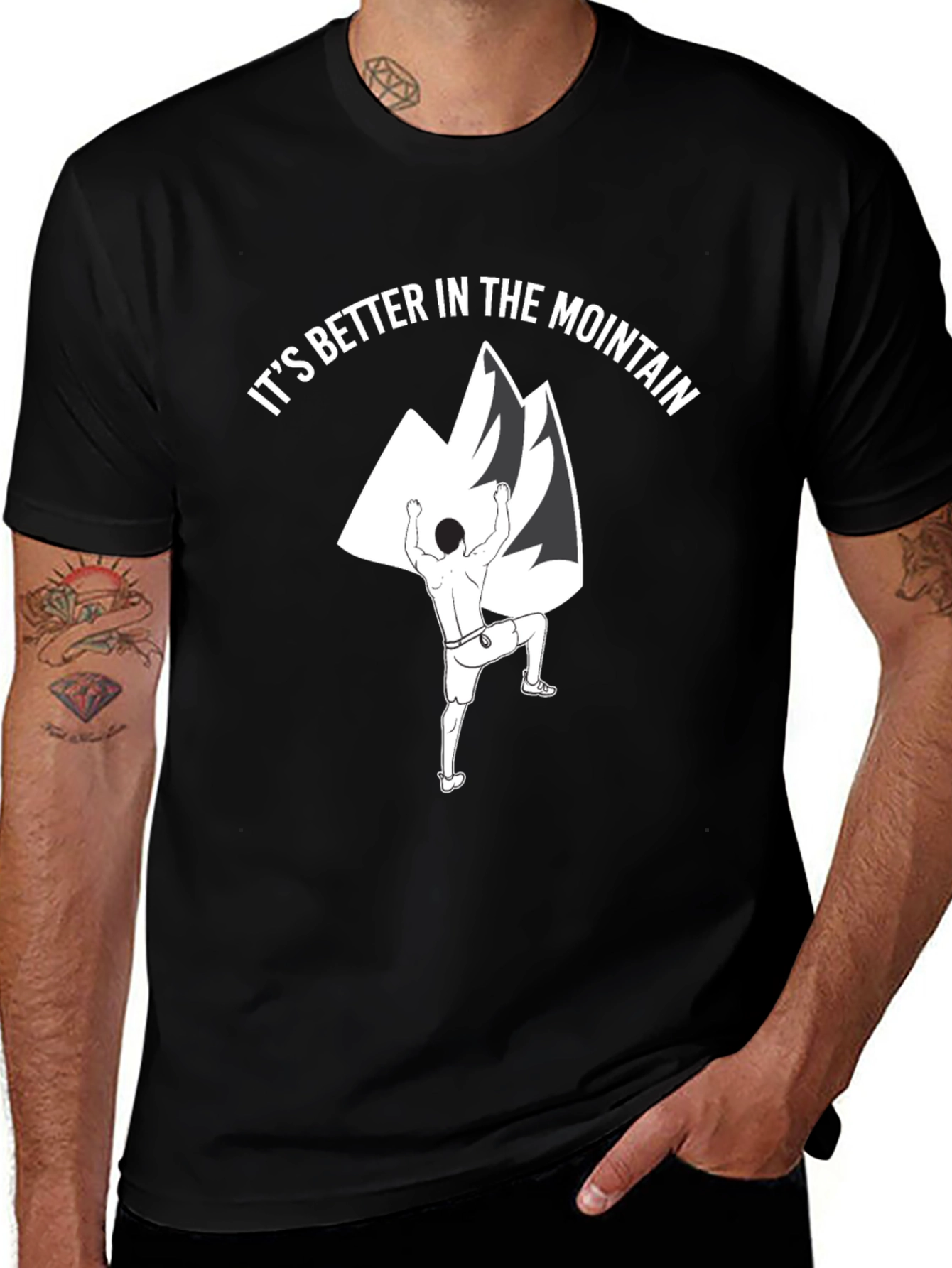 Mountain Climbing T-Shirt - Better in the Mountains