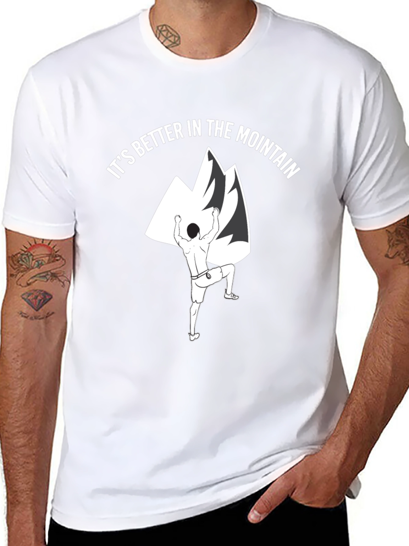 Mountain Climbing T-Shirt - Better in the Mountains